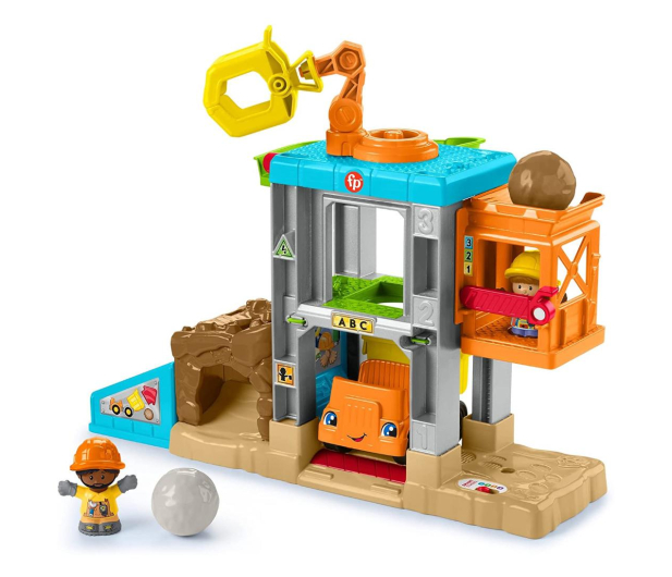 Fisher-Price Little People plac budowy zestaw z dźwiękiem - 1023380 - zdjęcie 2